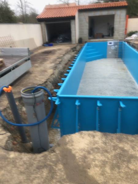 Puits de décompression construction piscine Lyon dans le Rhône